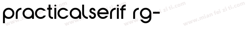 practicalserif rg字体转换